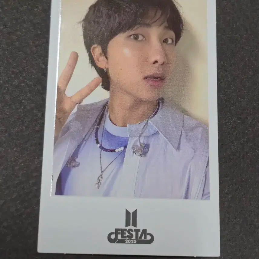 방탄 BTS FESTA 페스타 특전 인스턴트 포토 남준 RM 포카
