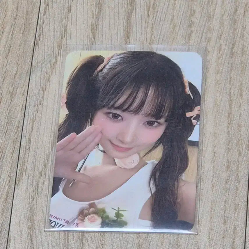 아이브 레이 앙콘 거울 특전 포카 포토카드