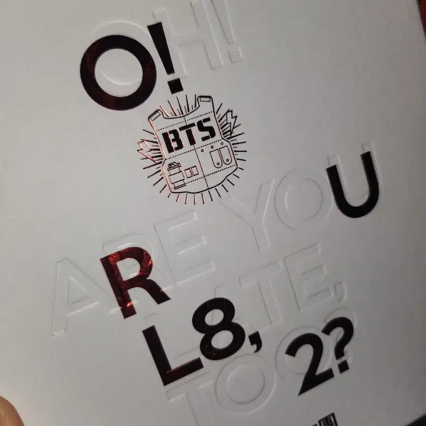 방탄소년단 oh, you are late too? 앨범 판매