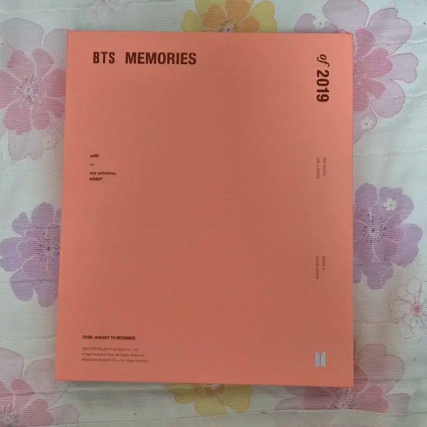 방탄 BTS DVD 2019 MEMORIES 메모리즈 멤즈 단순개봉