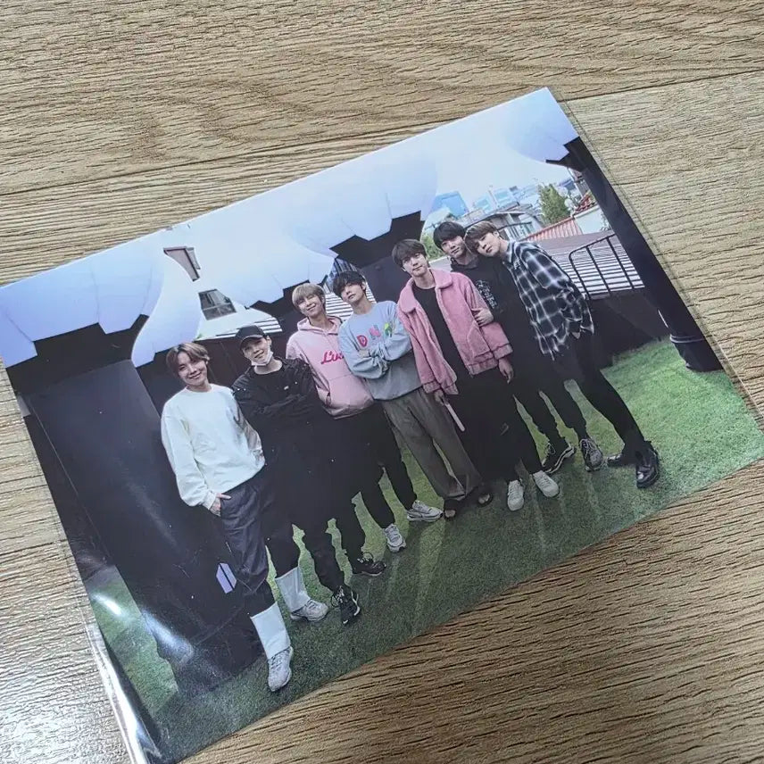 방탄굿즈 house of bts 한정단체사진