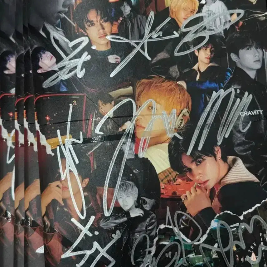 크래비티 싸인앨범 비매