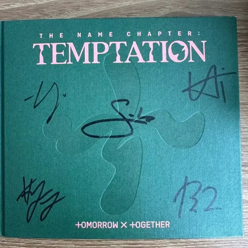 BUNJANG] TXT Temptation Signed Album/ TXT Temptation 싸인