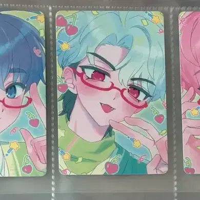 플레이브 우츄진님 안경 포카