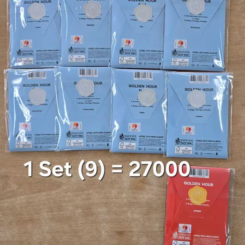 BUNJANG] Ateez Golden Hour Part.3 Poca Album Version Sealed