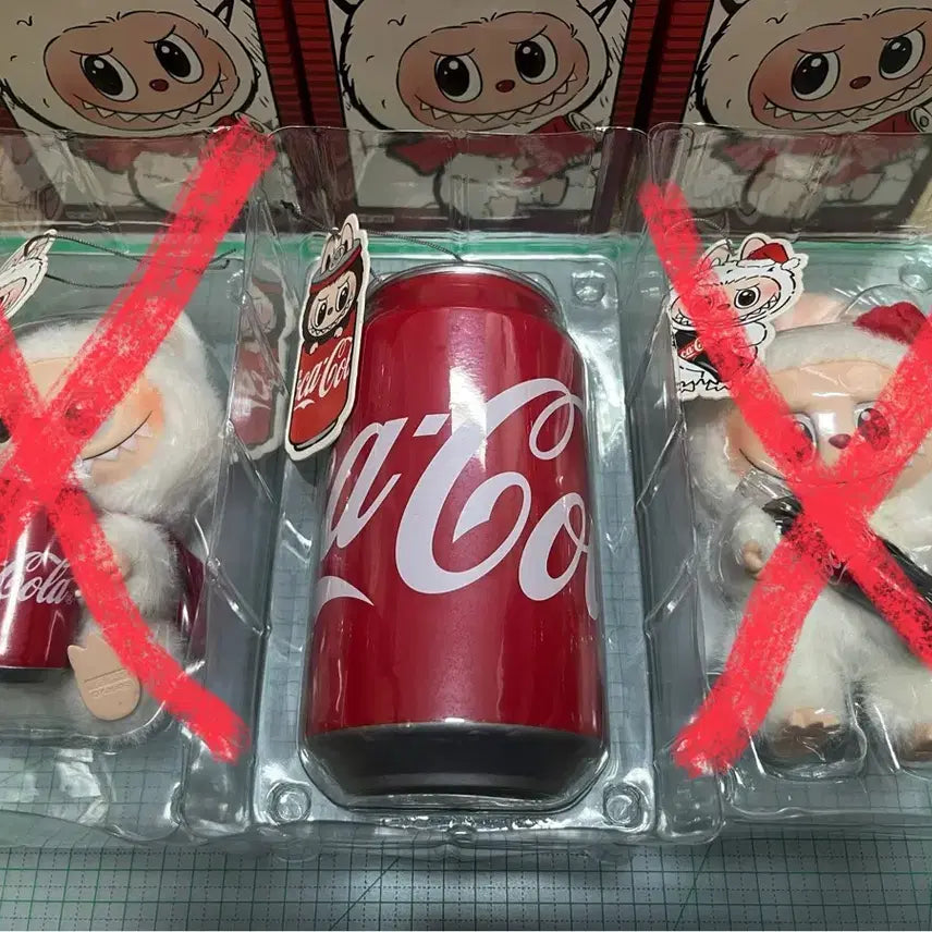 코카콜라 라부부 시크릿 모델