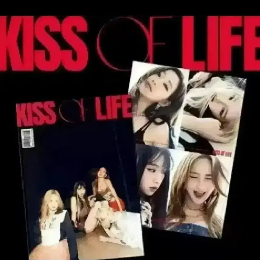 KISS OF LIFE 全員 サイン アルバム shhh kiss of life shhh サイン入りアルバム
