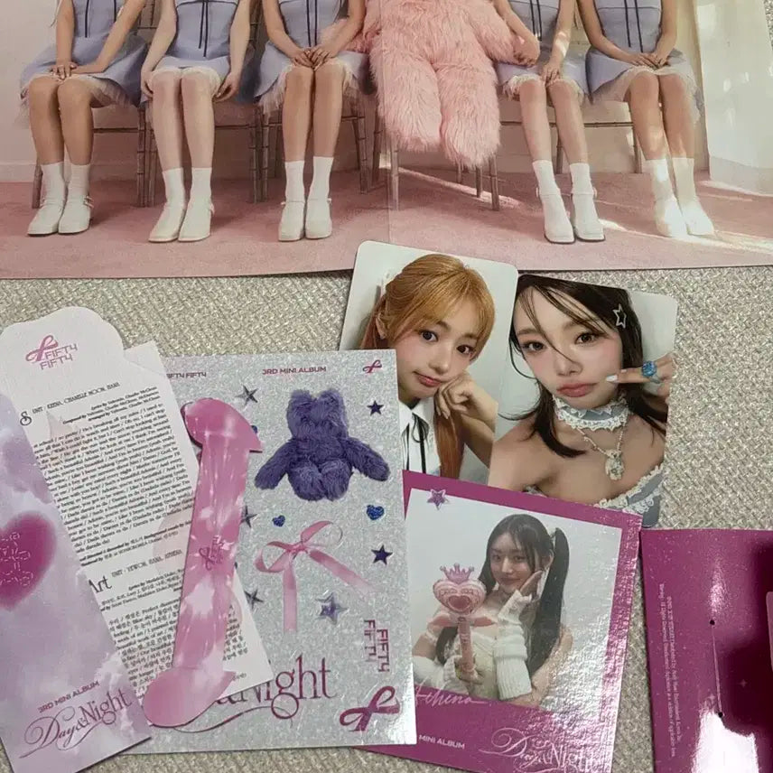피프티피프티 푸키 앨범 포카 구성품 판매합니다