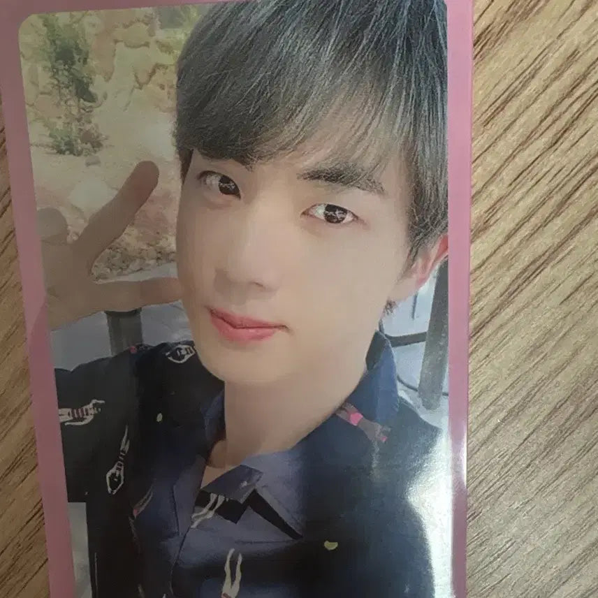 방탄 다이콘 홍대포카 석진