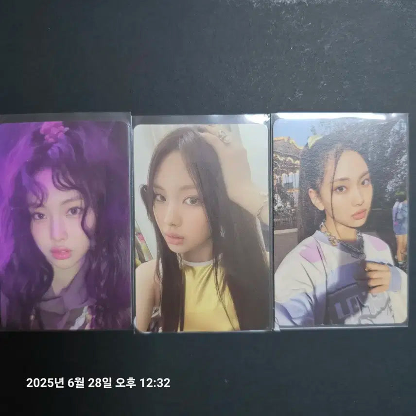 뉴진스 혜인 포카 3장 일괄