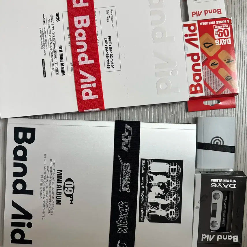 데이식스 밴드에이드 Band Aid 앨범 + 포카 일괄 양도
