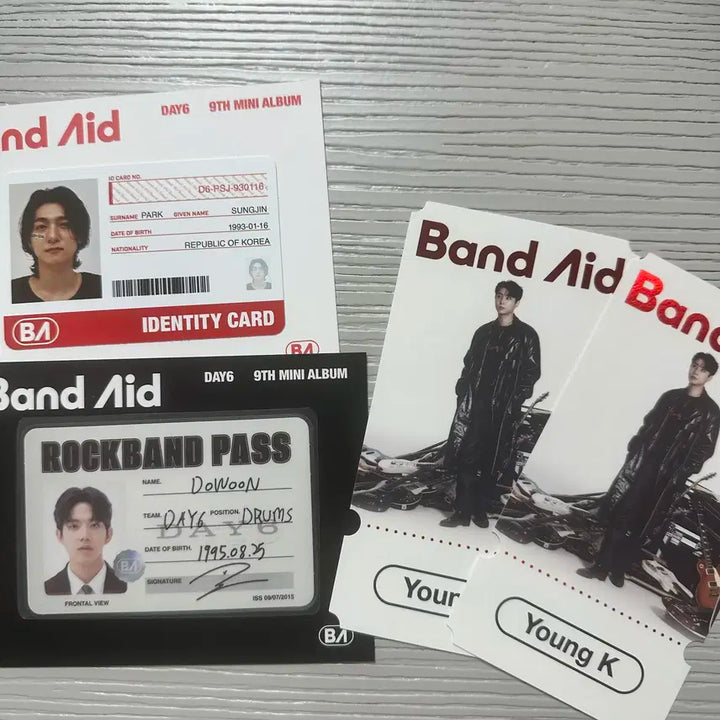 데이식스 밴드에이드 Band Aid 앨범 + 포카 일괄 양도