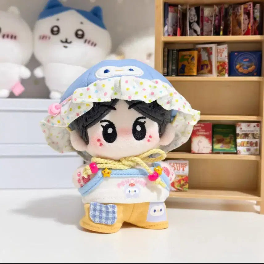 솜인형 옷 펭귄모자 세트