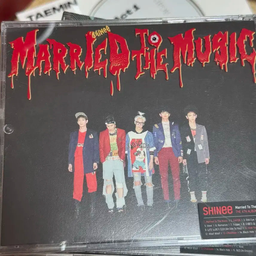 샤이니 메리뮤 메리투더뮤직 앨범