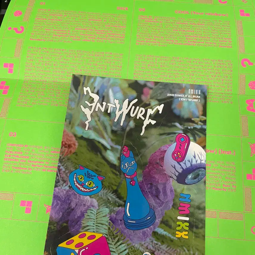 (개봉 / 포토카드, 포스터 제외) 엔믹스 ENTWURF 일반 버전 판매