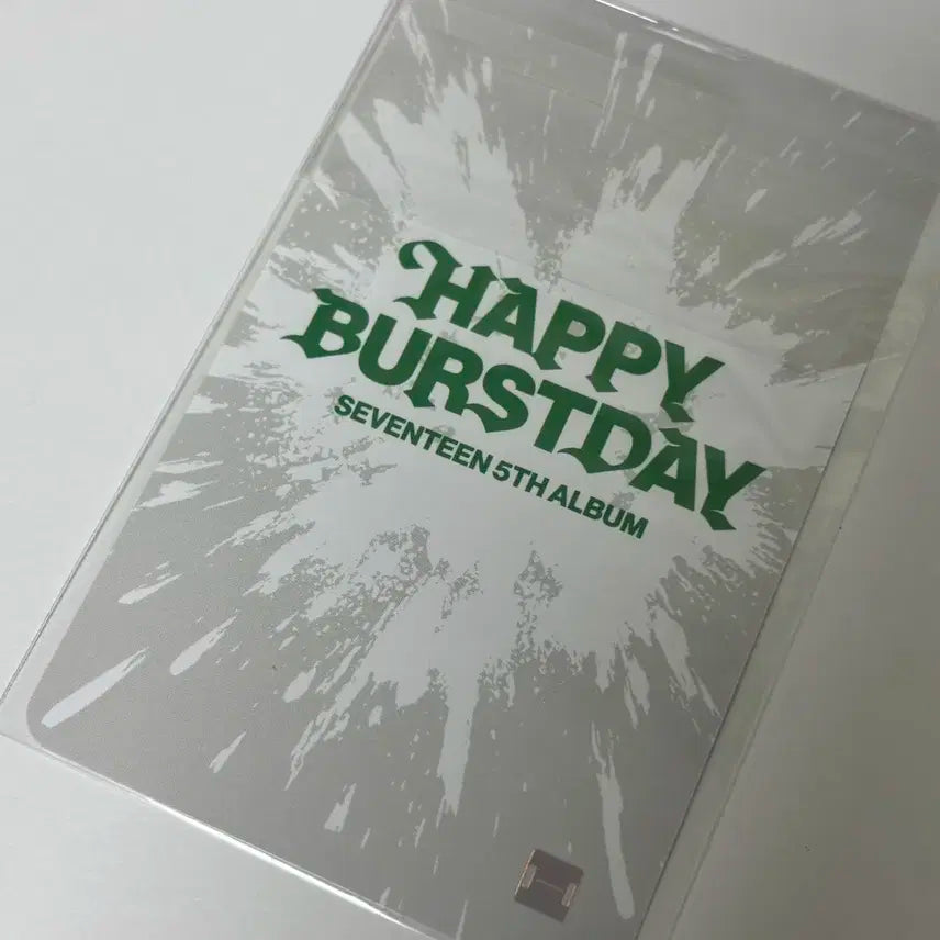 세븐틴 민규 위드뮤 럭드 포카 포토카드