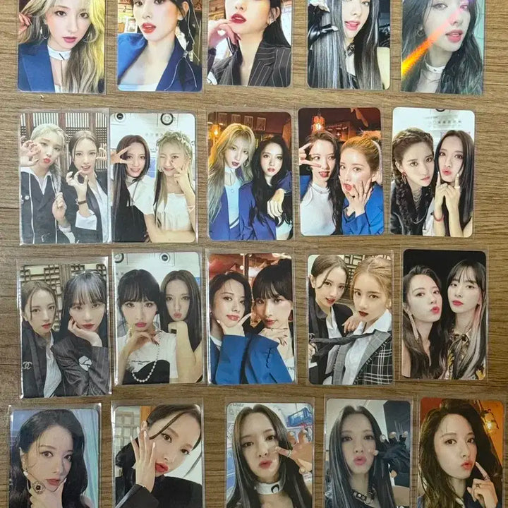 우주소녀 보나 설아 더블랙 포카 판매