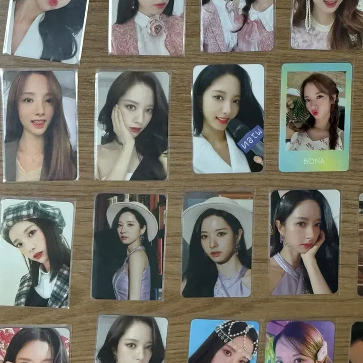 우주소녀 보나 설아 더블랙 포카 판매