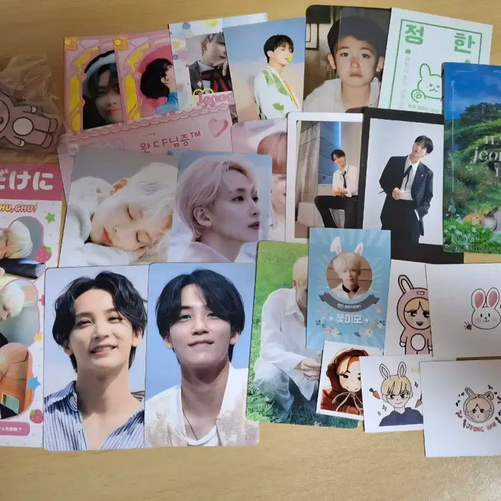 세븐틴 정한 생카 특전 비공굿