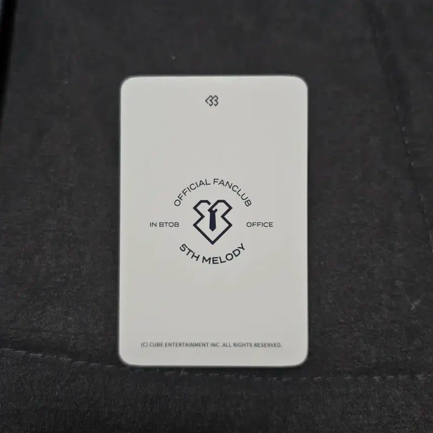 5기팬키트 서은광 포카 ( 비투비 / 은광 )