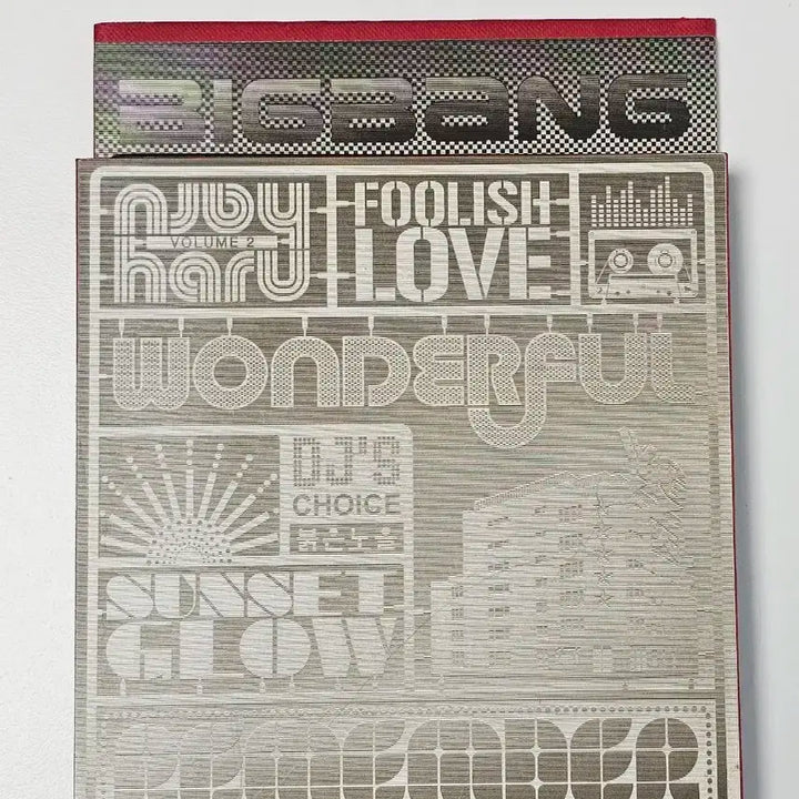 빅뱅 앨범 정규 2집 리멤버 REMEMBER 붉은노을 비매