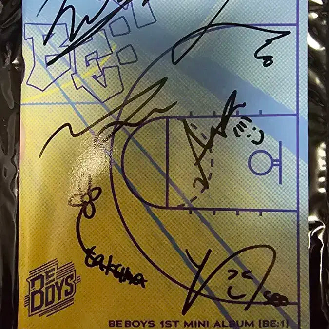 비보이즈 BEBOYS 비매 싸인앨범