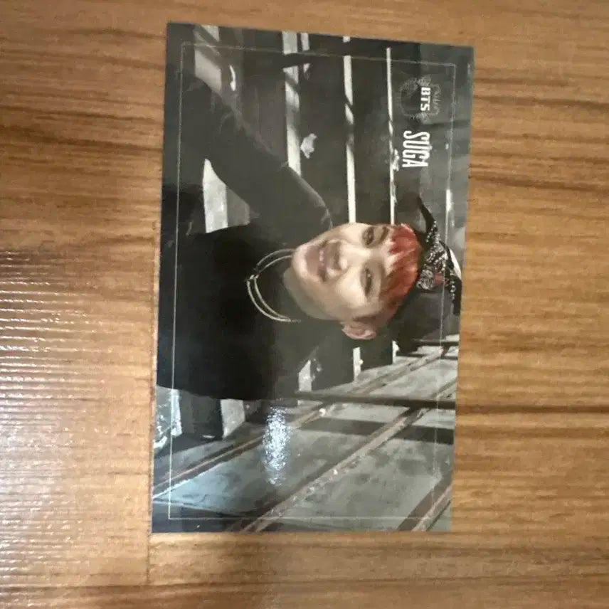 방탄 다크앤와일드 슈가 포카