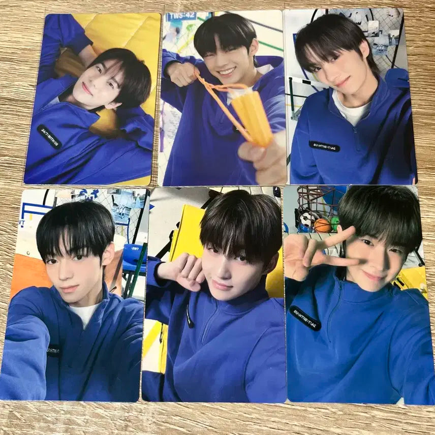 투어스 맴버십 포카 신유 영재 도훈 경민 한진 지훈 포카