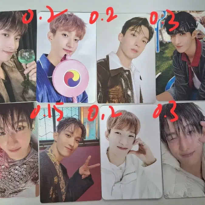 세븐틴 도겸 석민 포카 판매합니다