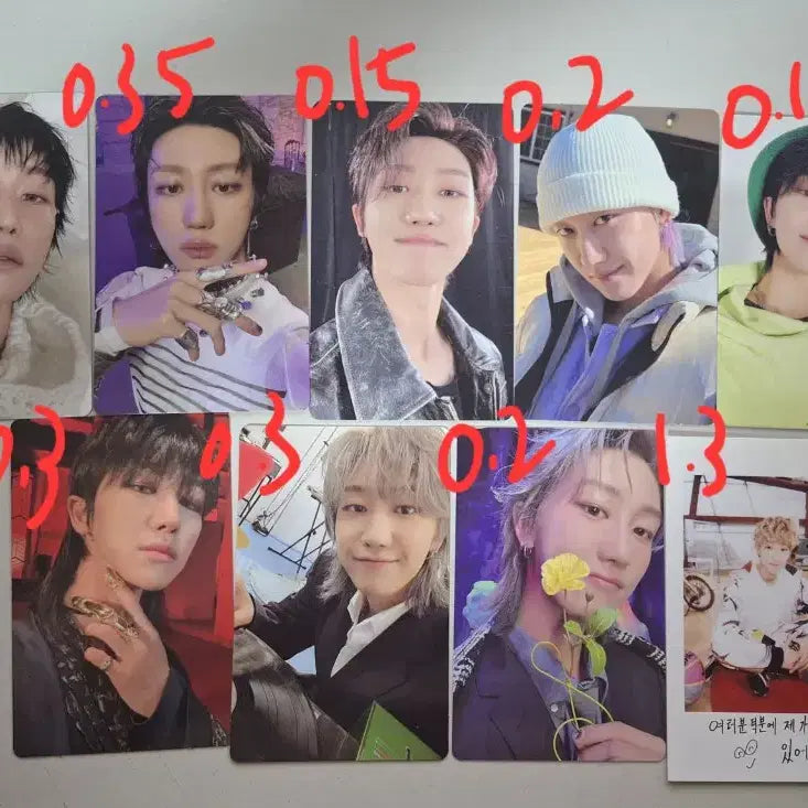 세븐틴 디에잇 명호 포카 판매합니다
