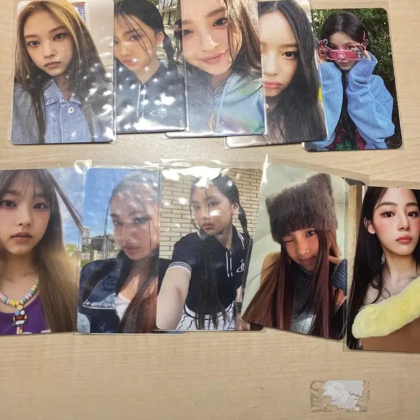 뉴진스 포카 10장 일괄