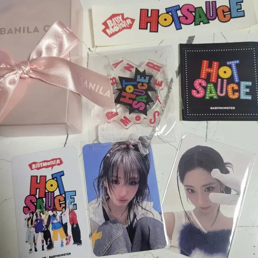 베이비몬스터 핫소스 역조공 포카 양도 Sell