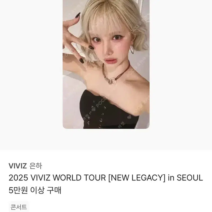 2025 VIVIZ WORLD TOUR 5만원이상특전 3종 일괄
