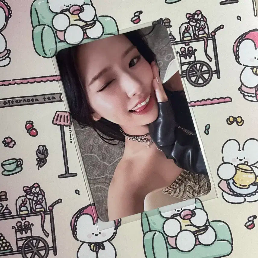 아이브 엠파시 케타포 안유진 포카 미공포 럭드 분철 케이타운포유