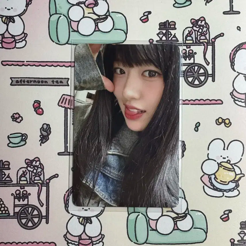 아이브 엠파시 사웨 안유진 포카 사운드웨이브 유진 미공포 럭드 분철