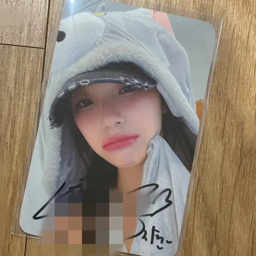 fromis_9 toheart サノク ポストカード ポスカ ジホン fromis_9 Autographed Signed Polaroid Cheki photocard Photo
