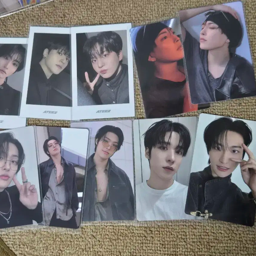 에이티즈 래몬드랍 앨범포카 일괄 홍중성화윤호민기우영종호