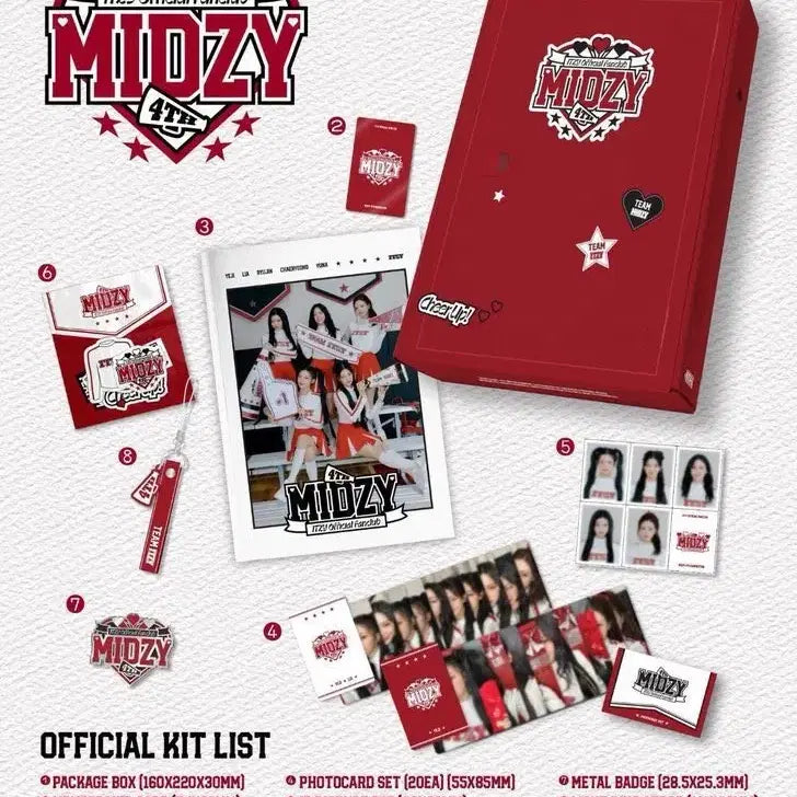 ITZY MIDZY 韓国 ファングラブ4期 入会特典 COCOSA on X: 