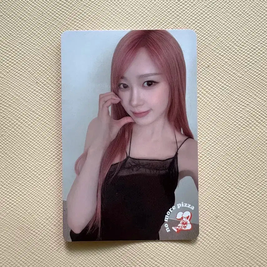 에스파 노모어피자 지젤 포토카드