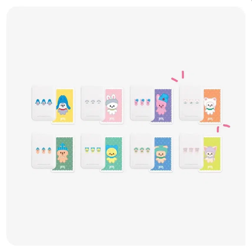 스키즈 ATE pop-up 마그네틱 카드지갑 지니렛