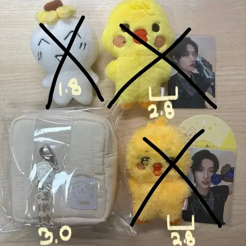 에이티즈 미니 인형 플랫퍼 민기 윤호 여상 포카 앙콘 MD 양도