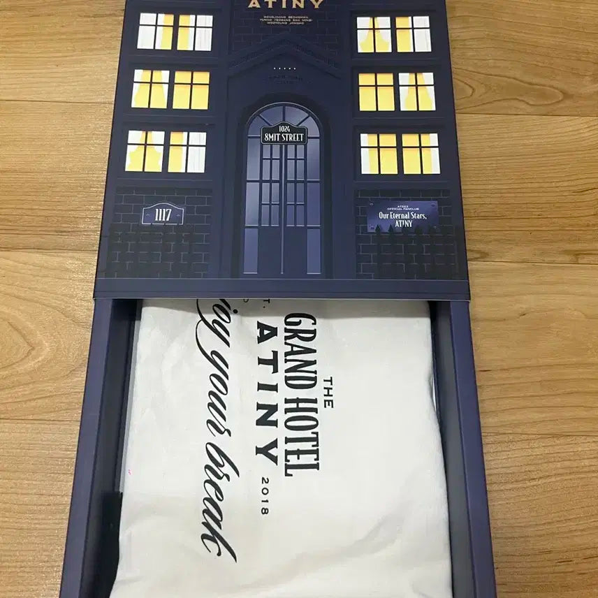 에이티즈 멤버쉽 그랜드 호텔 상자& 스트링백