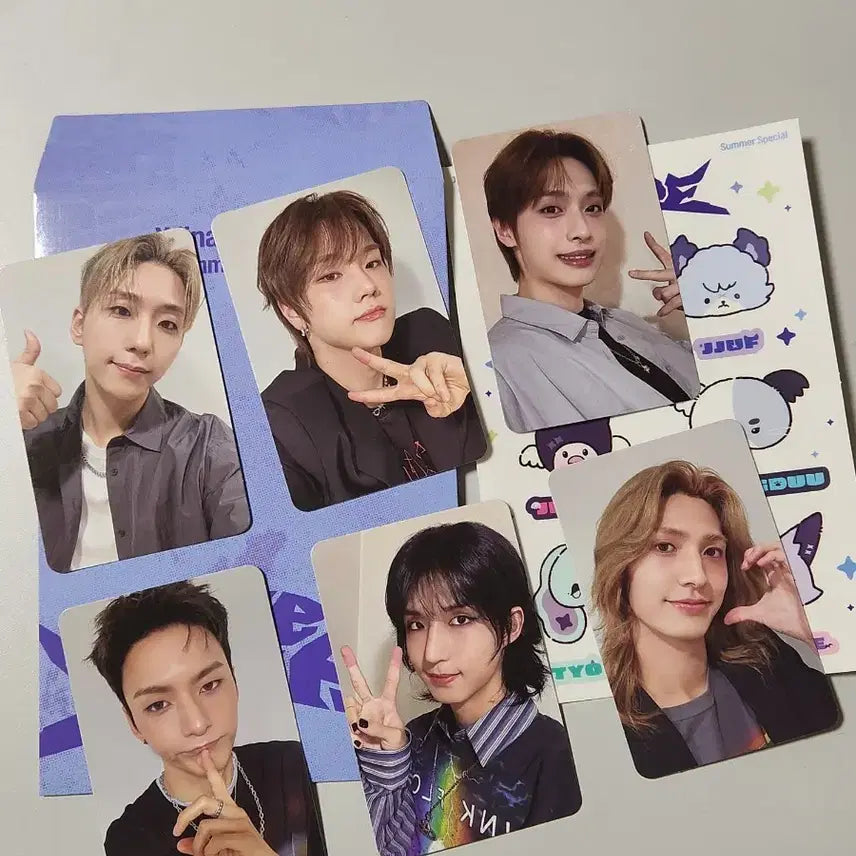 엑디즈 썸머콘 입장 포카, 스티커 판매합니다.