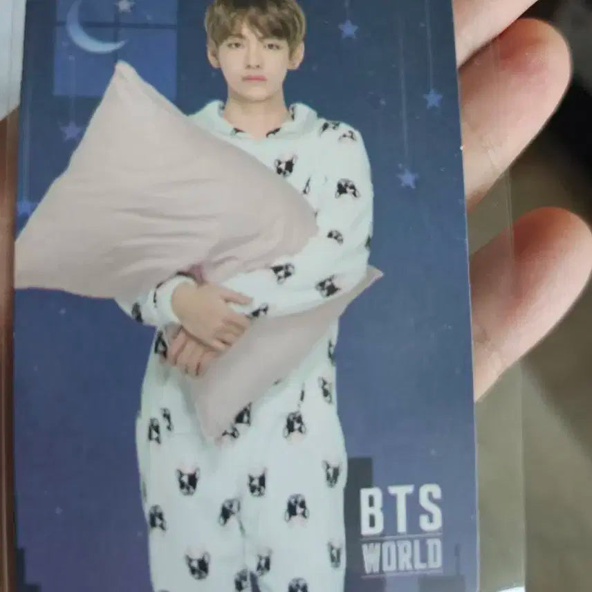 BTS World 비월 파자마 포토카드 태형 뷔(V)