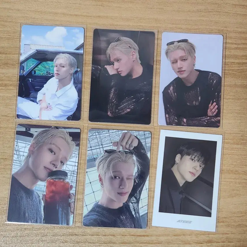 에이티즈 우영 앨범포카