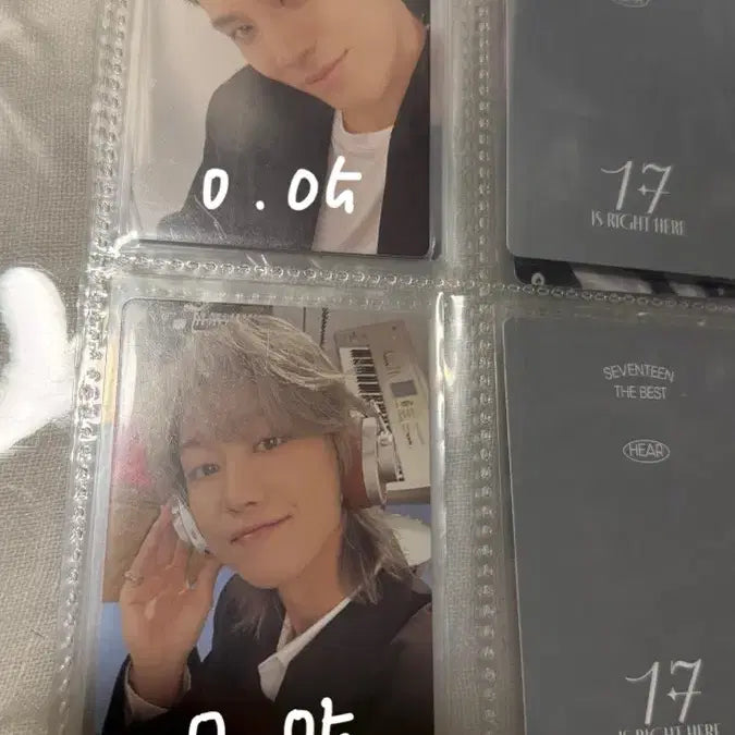 세븐틴 포카 양도(17 is right here)