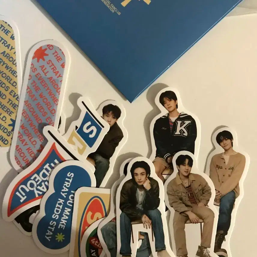 스트레이키즈 4기 키트 스티커 일괄