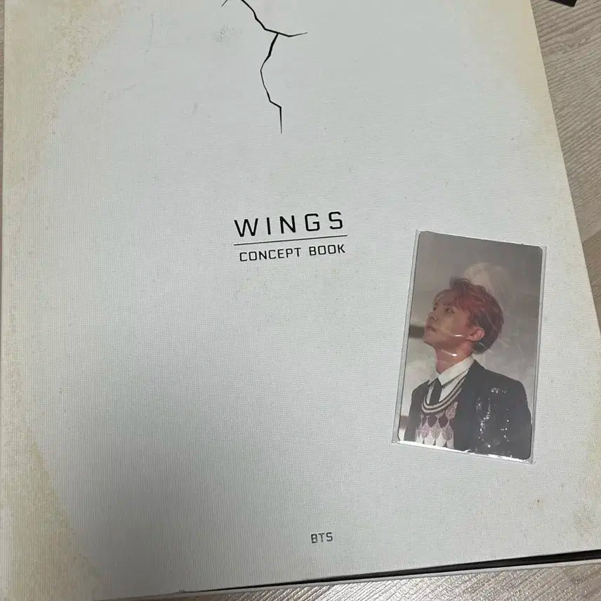 방탄 윙즈컨셉북 풀셋 렌티큘러 호석포카 포함