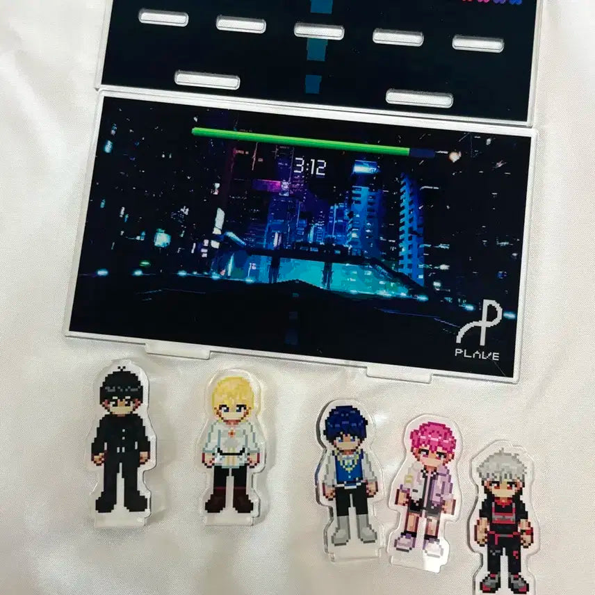 플레이브 픽셀월드 아크릴 디오라마