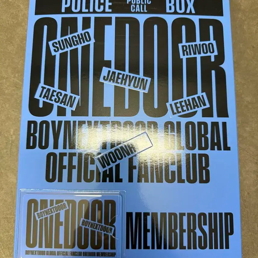 BUNJANG] boynextdoor Membership Kit wts, all components